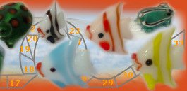 articoli bijoux ciondoli orecchini a forma di pesce tartaruga rana, animaletti ciondolo per pendenti