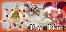 mulinè idee fiori di perline filo mouliné materiali per creare decorazioni gioielli natalizi di pietre tipo madreperla