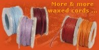 new colours of waxed cords
