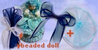 tassels and beaded doll