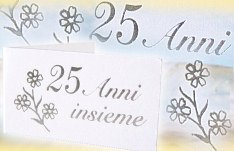 auguri per 25 anni di matrimonio