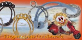 anellini per creare anelli perline con basi porta ciondoli pendenti collane fai da te sorprese uova idee pasquali perline