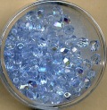 facettata colore azzurro, scatola cristalli in vendita online