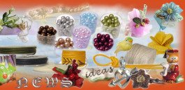filati da bigiotteria idee news del catalogo di vendita on-line Tiger Bazar per creare bomboniere con confetti e perline