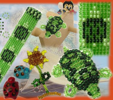 idee per creare confezionare animaletti bomboniere Swarovski perline fai da te spille ciondoli tartarughe di perline e girasole