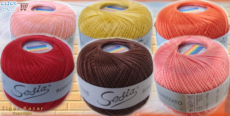 cotone per lavori uncinetto fai da te centrini bomboniere fiori bordure orecchini