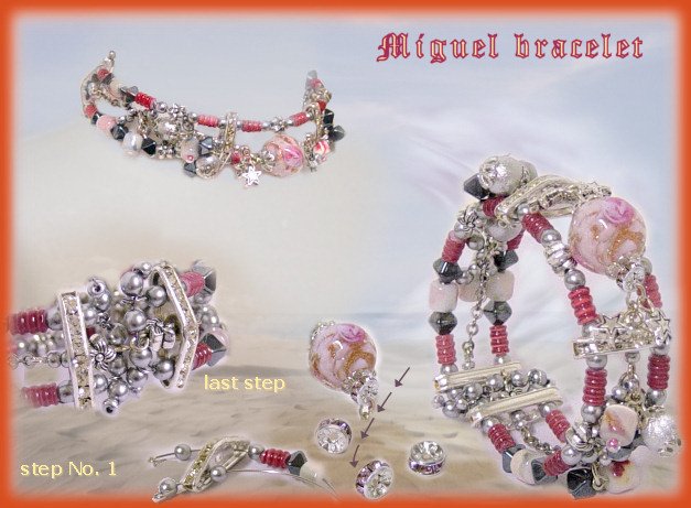 come creare braccialetti strass con minuterie metalliche strass, tecniche perline fai da te componenti per decorazioni braccialettini