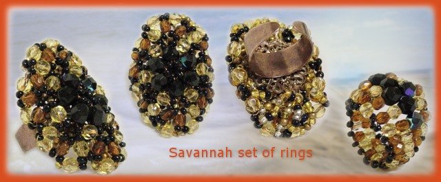 esempi bijoux per confezionare regali di Pasqua decorazioni schemi anelli di perline fai da te idee confezioni regalo con sacchetti