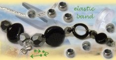 minuteria per chiudere filo elastico fermini schiaccini platino 3 mm fai da te chiusura gioielli catene cobra, cavetto nylon