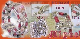 come creare bracciali con minuterie metalliche strass schemi progetti perline fai da te braccialetti strass componenti