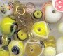 bianco giallo kit accessori perline piccole assortite a peso bigiotteria assortimento perle miste