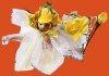 bomboniera elfo bianco giallo