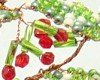 creare ciliegie perline bonsai bomboniere