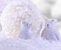 orsi decorazioni invernali natalizie