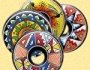 disco etnico da creare con pasta Fimo Cernit