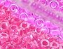 perline rosa inglese e lipstick fai da te bomboniere