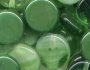 medagliette verdi per bomboniere