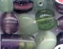 creare gioielli vendita perle e accessori negozio on-line fai da te perline viola verde