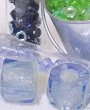 perline ruota azzurre per bomboniere Battesimo