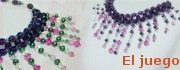 foto collana Swarovski bicono cristalli idea realizzare fai-da-te