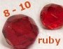cristalli rossi bomboniere laurea