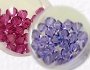 colori fucsia tanzanite perle Swarovski per fai da te stella con perline