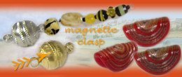 chiusure magnetiche e set di perline con avventurina per realizzare creazioni di bigiotteria hobby bricolage