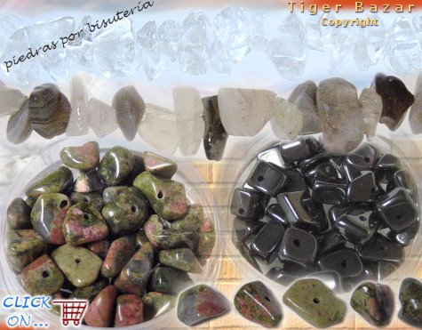 Tiger Bazar negozio on-line di pietre semipreziose sassolini forati materiali in vendita online