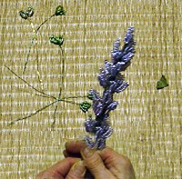 come creare lavanda perline rametto con guttaperca